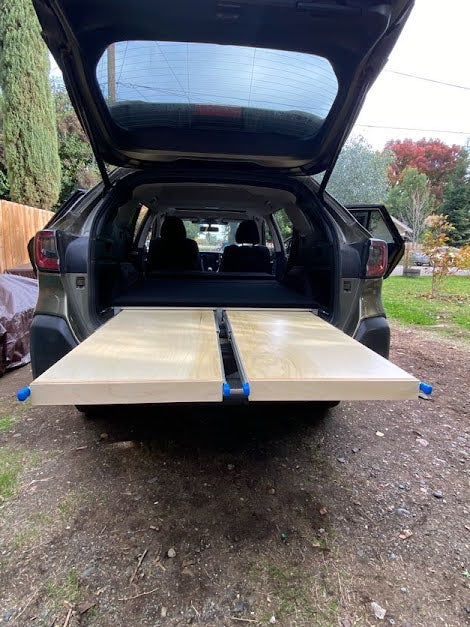 Low Profile Camper Bed Platform