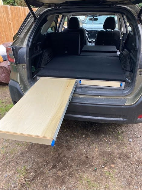 Low Profile Camper Bed Platform