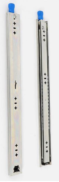 Heavy Duty Locking Drawer Slides, One Pair