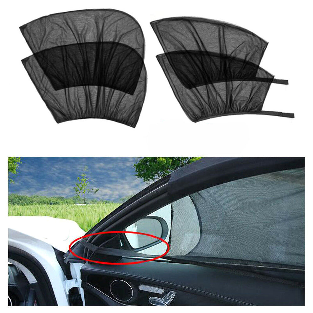 Car Window Bug Screens & Sun Shades, Front and Rear