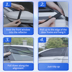 Car Window Bug Screens & Sun Shades, Front and Rear