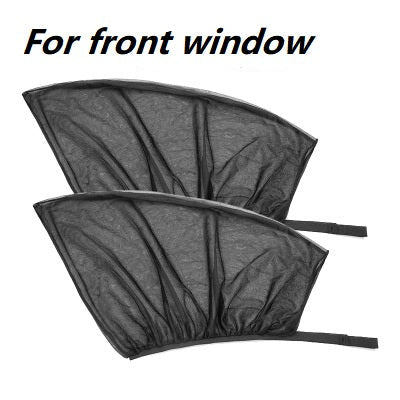 Car Window Bug Screens & Sun Shades, Front and Rear