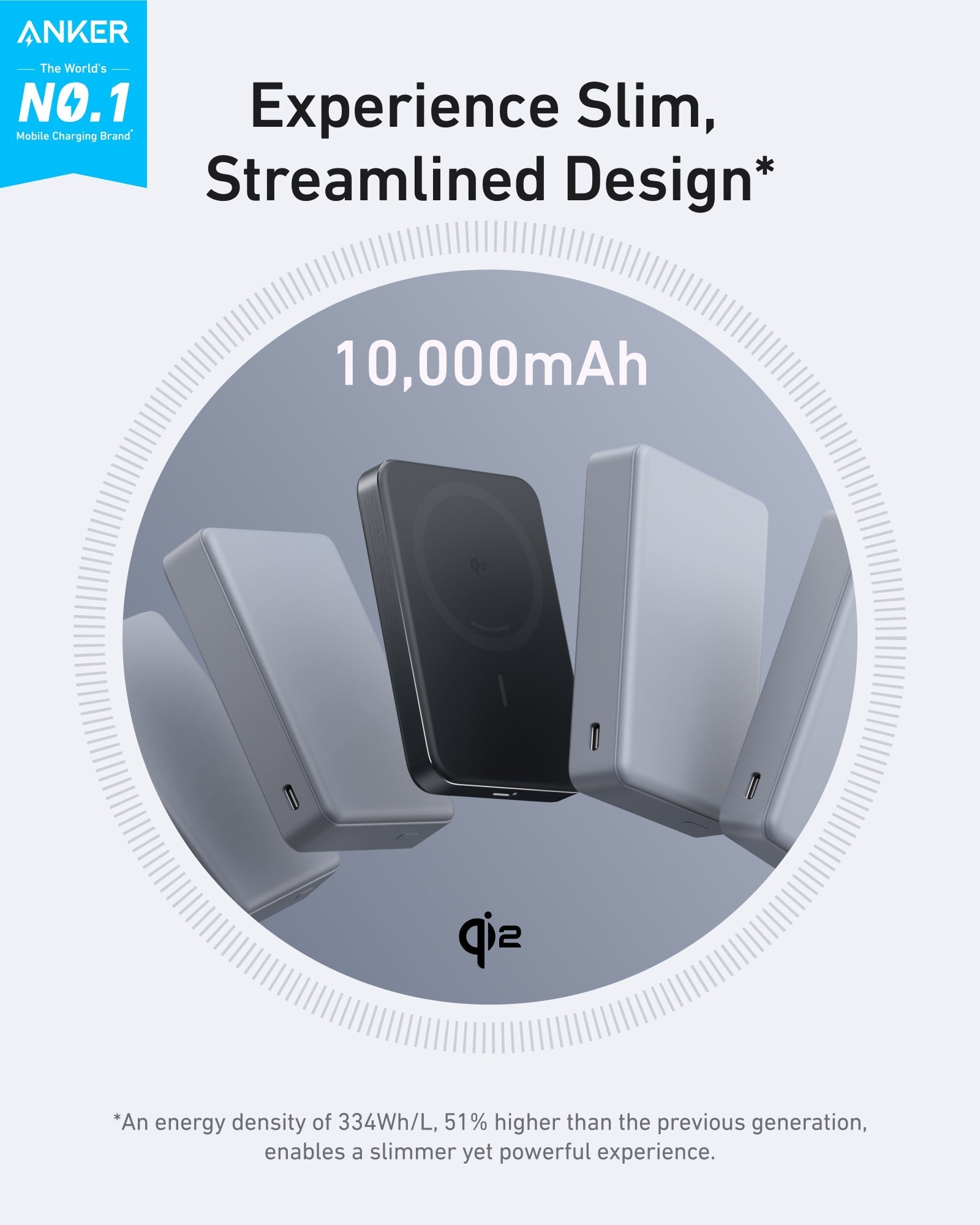 Anker MagGo Power Bank (10K, Slim) – Compass Camper