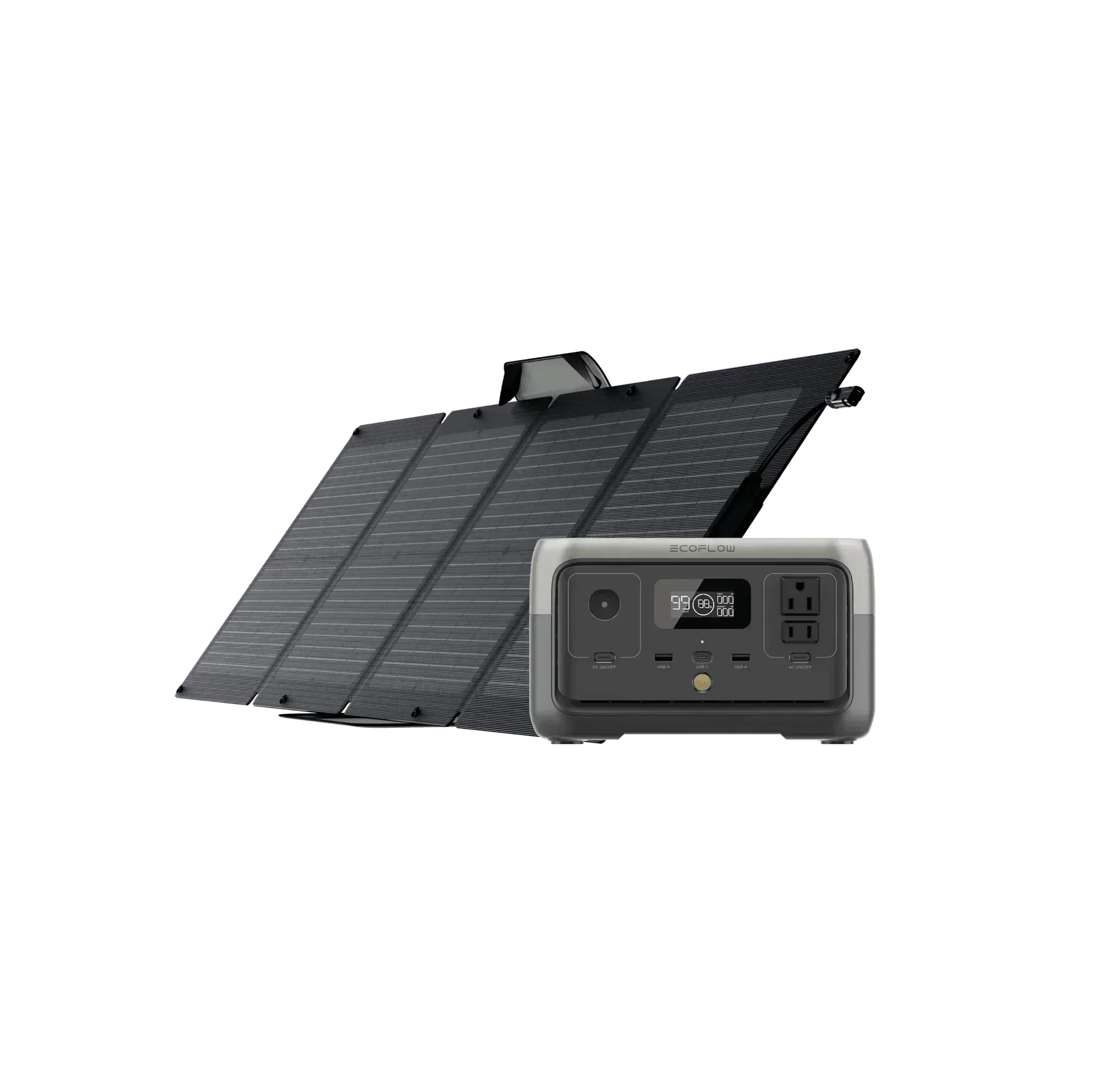 EcoFlow RIVER 2 Pro + 1*110W Portable Solar Panel