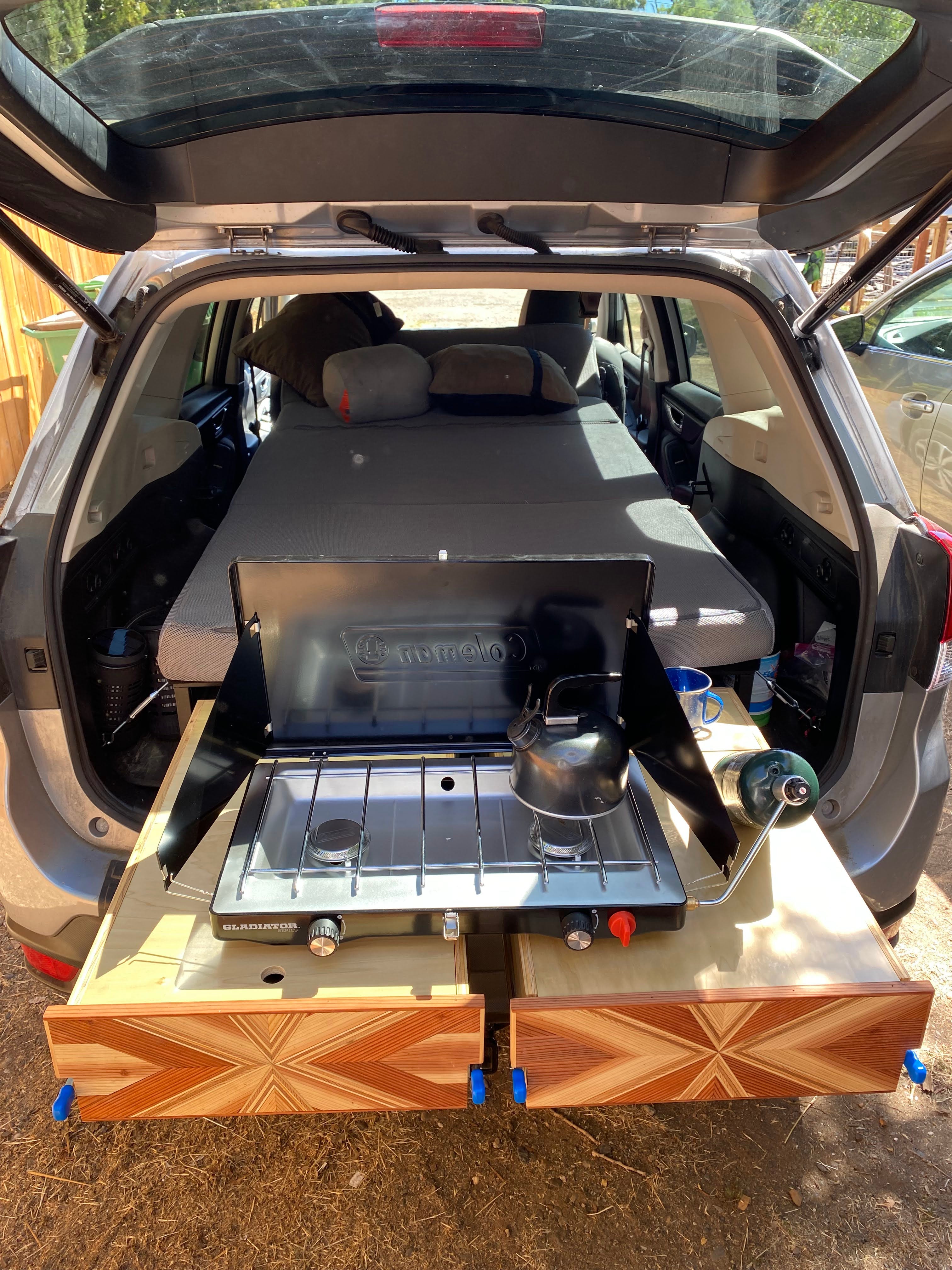 rav4 camper tent Toyota RAV4 Sleeping Platform & Camper Conversion Kit 2006-2012