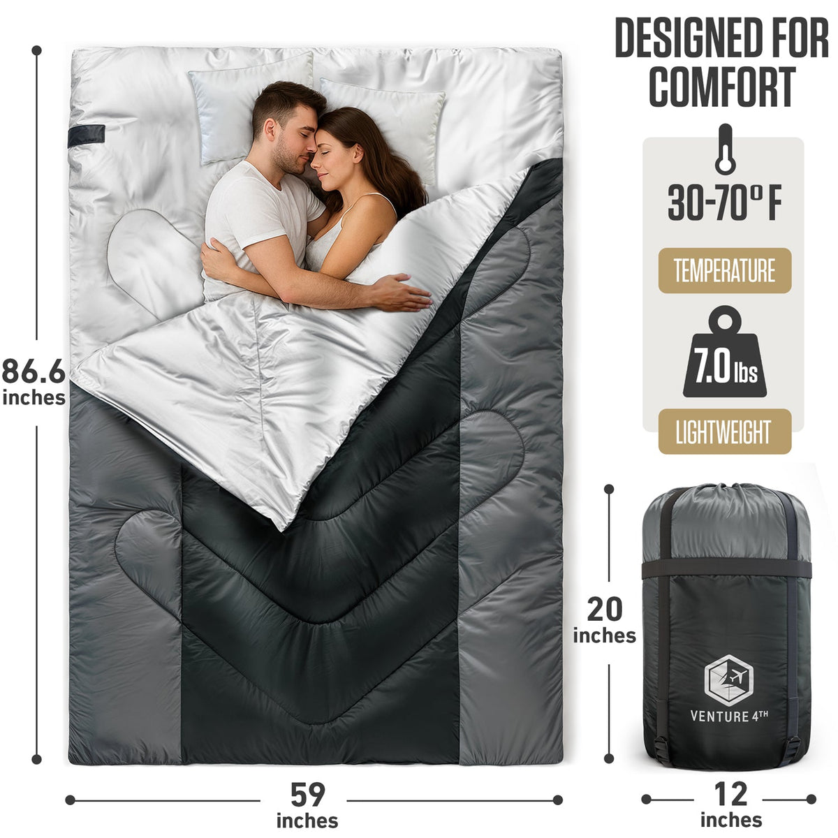Venture 4th Double Sleeping Bag