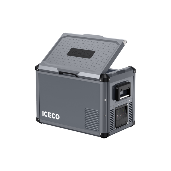 VL45ProD Dual Zone Portable Freezer - Gray | ICECO – Compass Camper