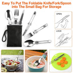 16-Piece Camp Cookware Set with Kettle and Utensils