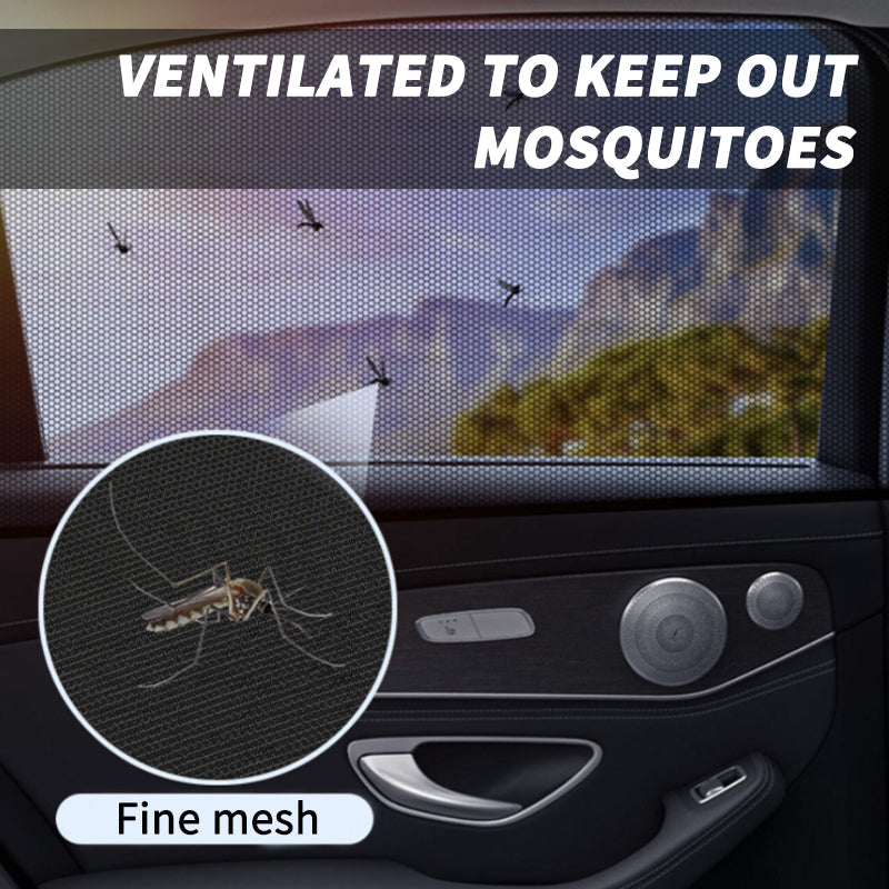Car Window Bug Screens & Sun Shades, Front and Rear