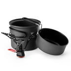 Ultralight Nesting Aluminum Camp Cookware Set