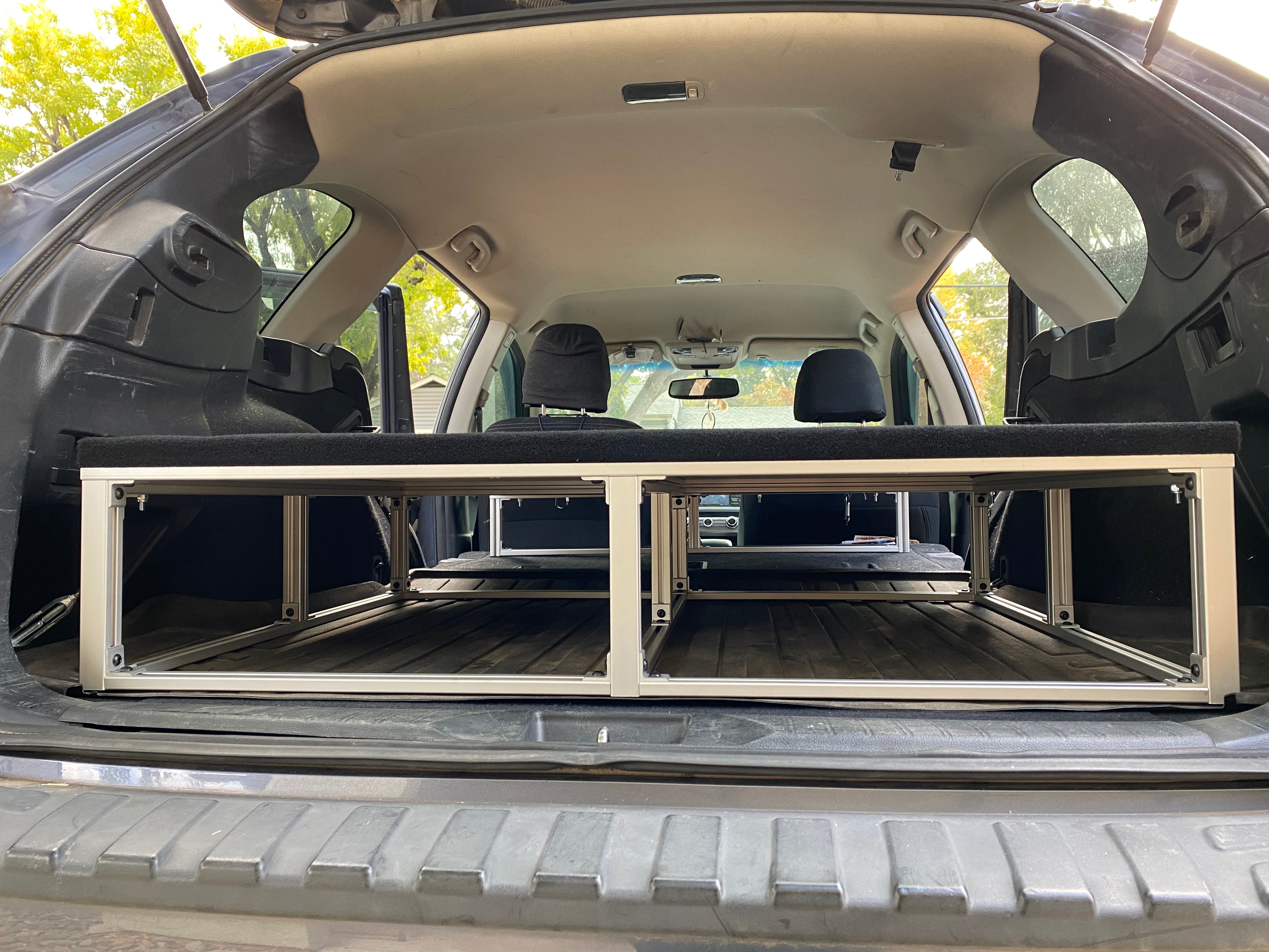 Aluminum Car Camper Bed Platform